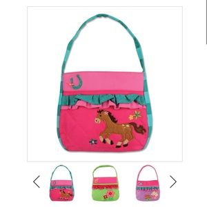 NWT Stephen Joseph Quilted Horse Purse Gift for Toddler 3 4 5 year old Girls Bag